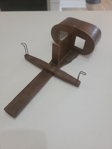 Vintage hand held - hand, stereoscope
