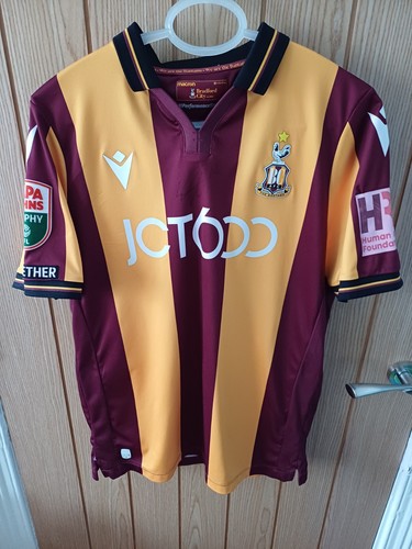 Bradford city match worn levi - worn,