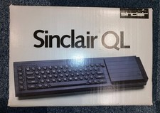 Sinclair QL - Mint Silver Box, New Keyboard Membrane - Fully Working