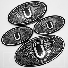 URBAN Badges Land Rover Defender L663 90, 110, 130 set of 4 