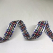 Tartan ribbon 12mm or - ribbon, 5m