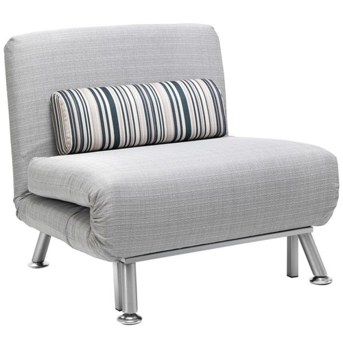 Homcom adjustable back futon - adjustable,