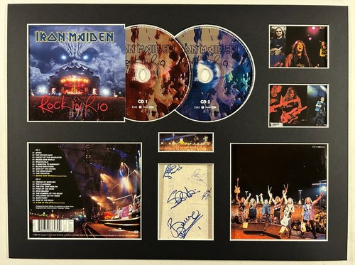 Iron maiden signed - iron,