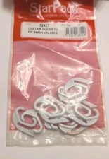 Curtain Rail Gliders Hooks to