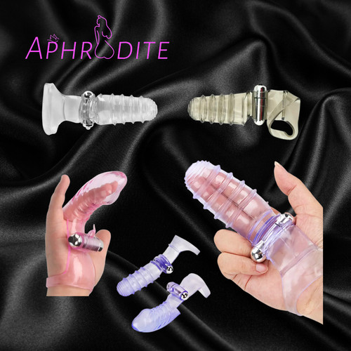 Finger sleeve vibrator - sleeve, spot