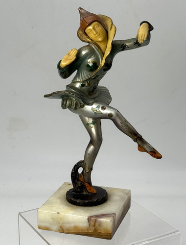 Art deco dancing pixie - art,
