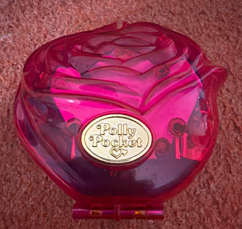 Polly pocket pink heart - pocket,