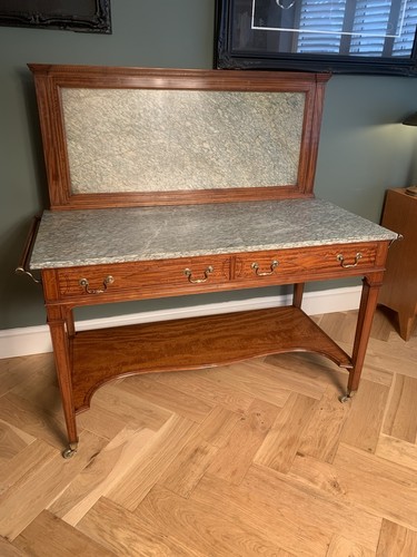 Antique vintage marble top - antique,