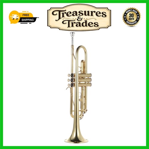 Brass trumpet set - brass,