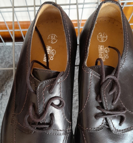 Gino milani brown leather - gino,