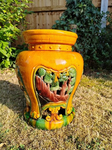 Chinese garden stool sancai - chinese,