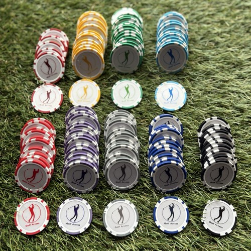 Set golf ball markers - set, of