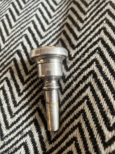 Silver mouthpiece for trombone - mouthpiece,