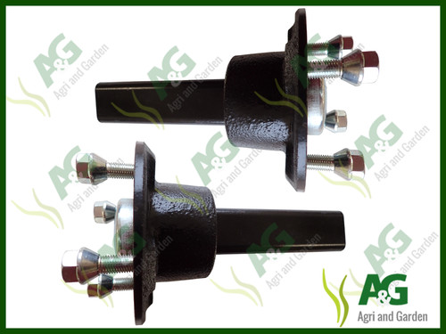 Hub stub axle - hub, set