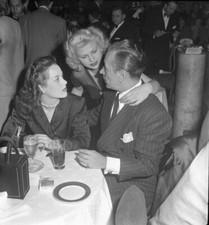 George Raft Blonde Bombshell Starlets Original 2.25 x 2.25 Camera Negative