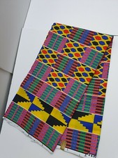 African Kente Print Fabric