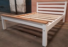 bespoke solid pine bed frame