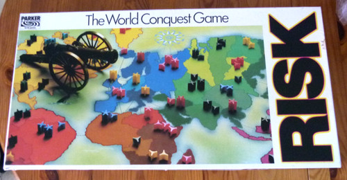 Risk board game complete - game,