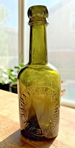 Antique english beer bottle - antique,