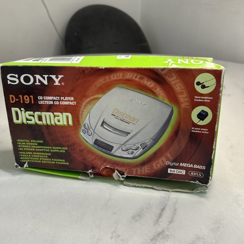 Sony 191 discman walkman - sony, d-191