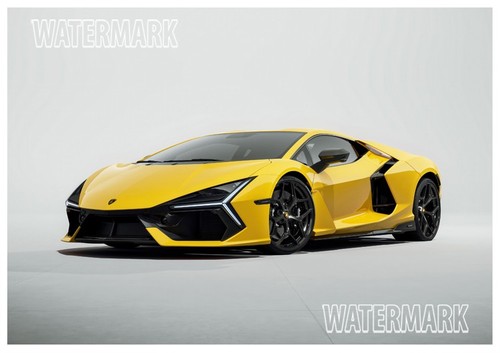 Lamborghini revuelto size - a4,