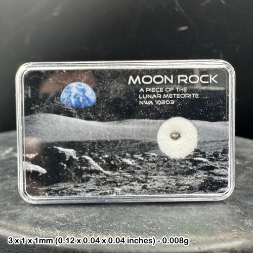 Genuine lunar meteorite - genuine,