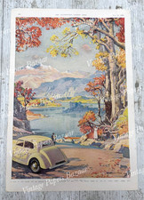 Samuel John Lamorna Birch Painting Art Dunlop Rubber 1936 vintage print advert