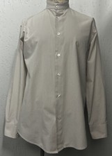 1950s Style Beige Striped