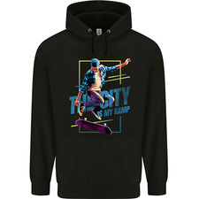 City is My Ramp Skateboarding Skateboard Childrens Kids Hoodie