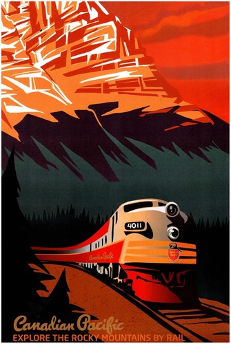 Travel posters canadian - travel,