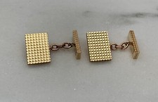 Heavy 9ct Gold Cufflinks
