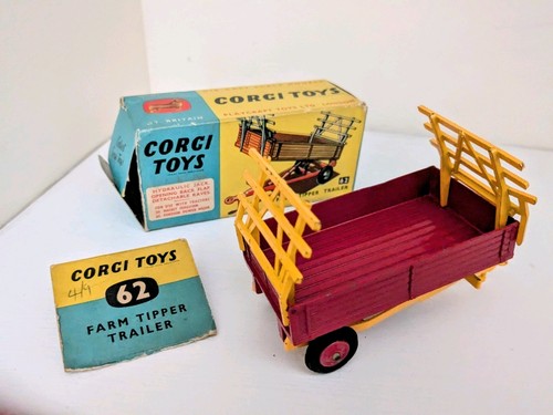 Corgi toys farm tipper - 62,