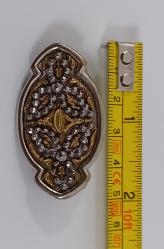Victorian silver dark metal - victorian, silver/dark