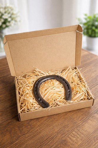 Gift boxed lucky horse - horse, shoe~