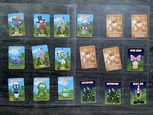 Bin weevils trading cards - cards,