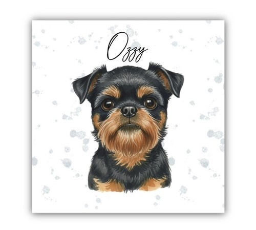 Brussels griffon personalised - griffon,