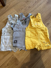 Baby Boy Mixed Short Dungarees