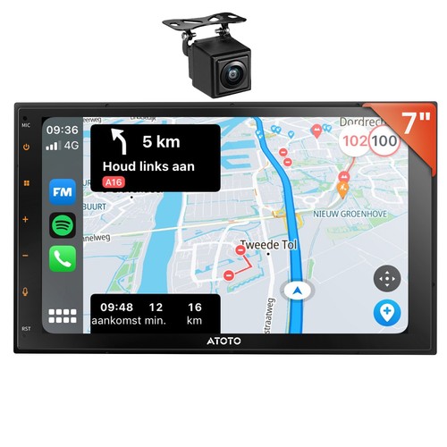 Atoto 2din car stereo - 7",
