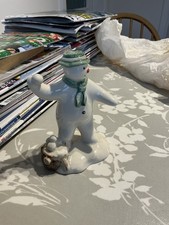ROYAL DOULTON THE SNOWMAN SNOWBALLING FIGURE MINT DS 22 ,BOXED NEW