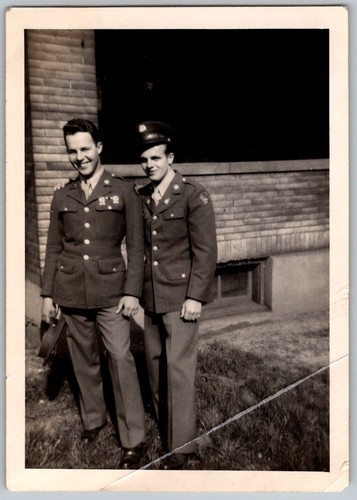 Vtg snapshot two men in - snapshot,