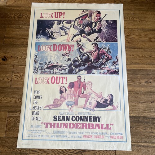Thunderball film movie poster - film,