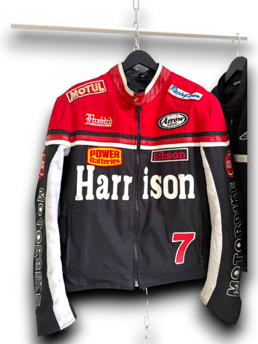 Vintage leather motorcycle - vintage,