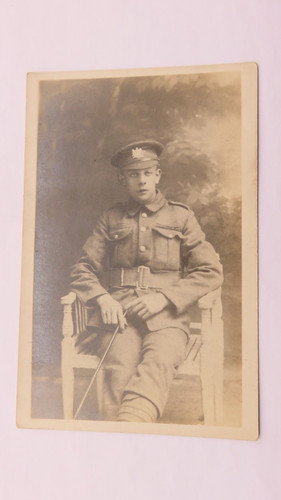 Postcard ww1 soldier - postcard,