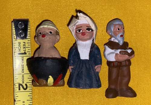 Vintage spanish mud people - vintage,