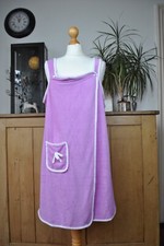 Retro 1970s Style Pale Purple Summer Towel Beach Cover Size L