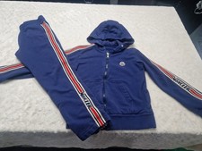 Moncler Boys Tracksuit navy