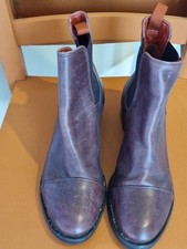 Bertie Brown Leather Boots 6