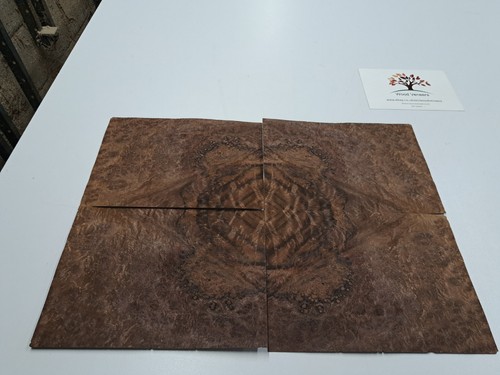 Burr walnut veneer 4 - veneer, natural