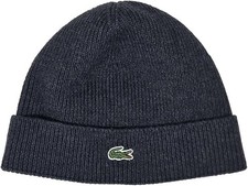 Mens Beanie Lacoste Dark Grey