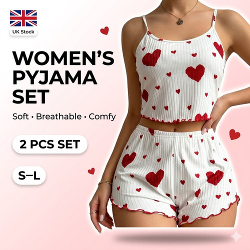 Women 2pcs pyjama set soft - women’s,